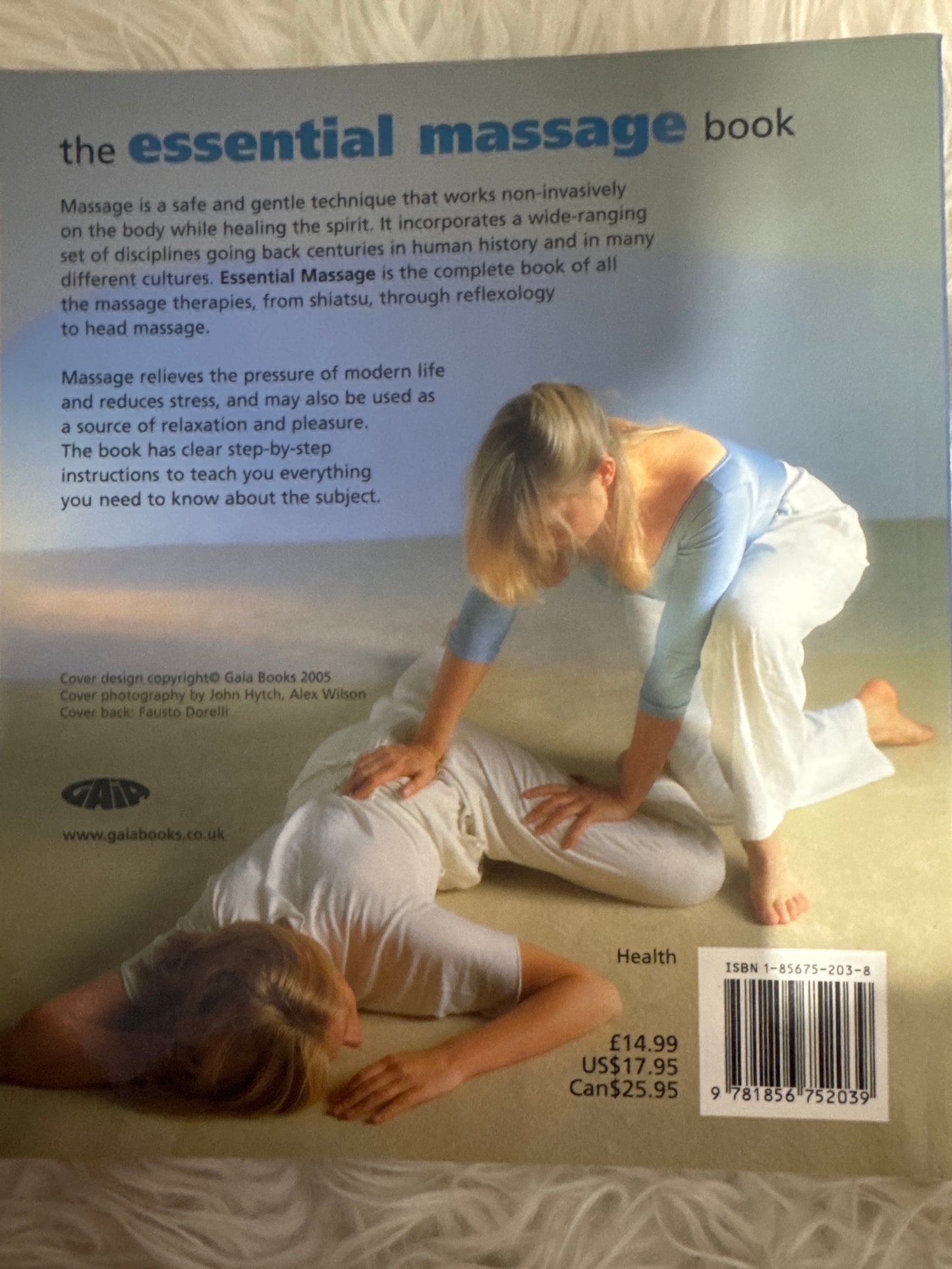 The Essential Massage Book- Eilean Bentley