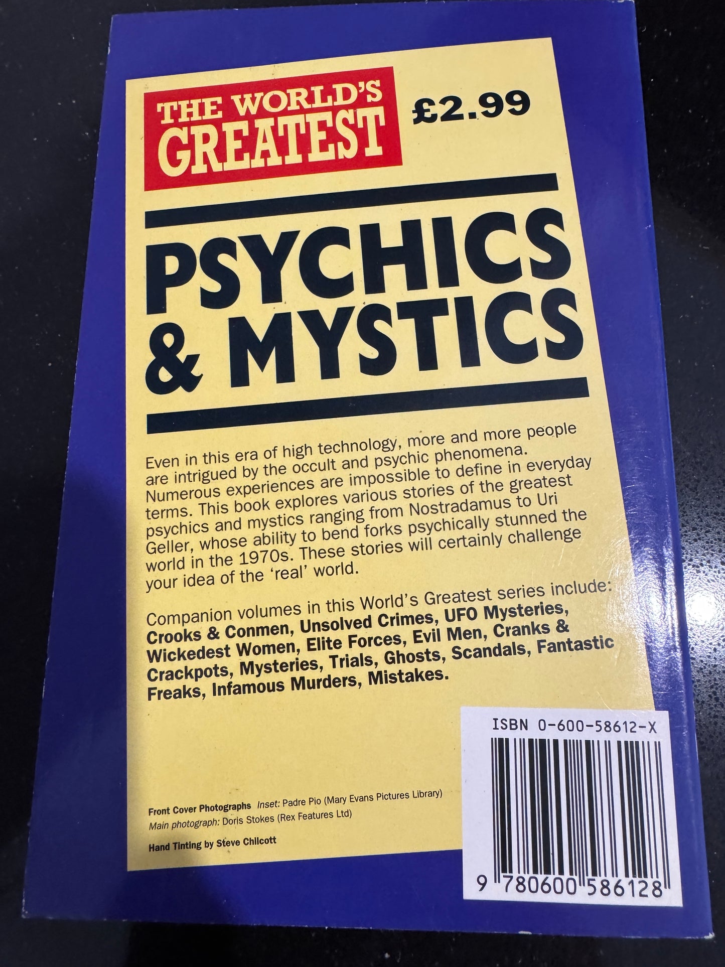 The World's Greatest Psychics & Mystics - HAMLYN