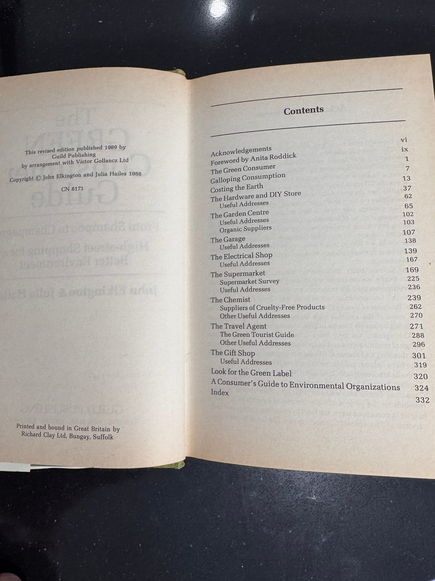 The Green Consumer Guide- Elkington & Hailes