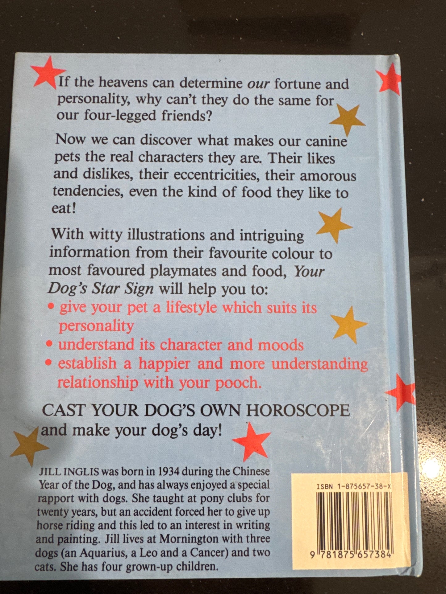 Your Dog's Star Sign- INGLIS -RARE