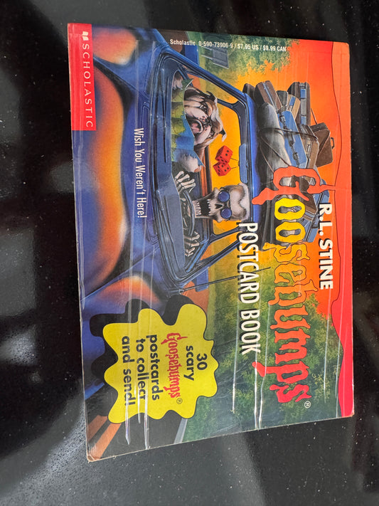 Goosebumps Postcard Book R. L. Stine Cards 1996 Vintage 90's Collectible
